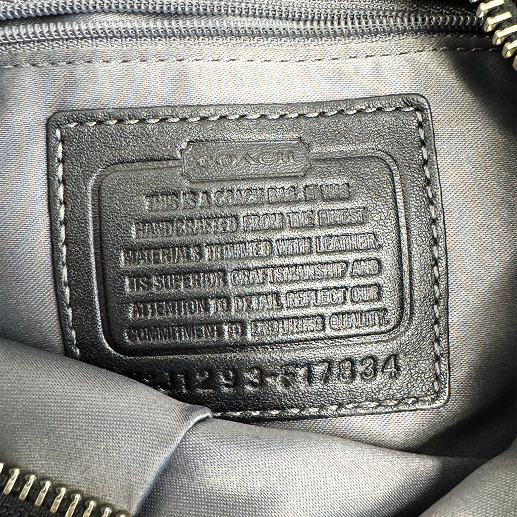 Coach Shoulder Black Bag