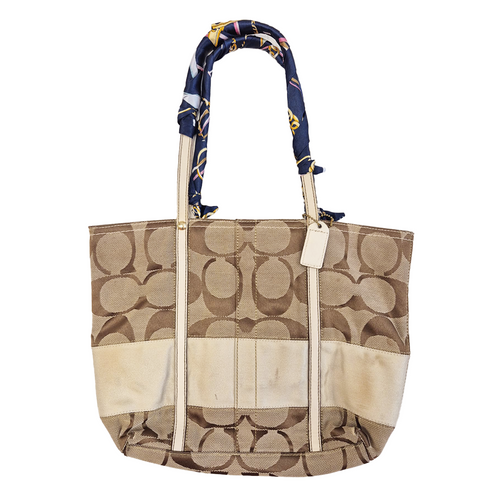 Coach Signature Jacquard Bag