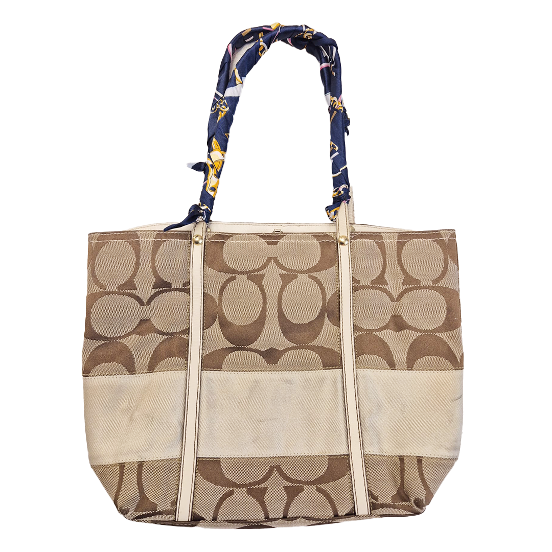 Coach Signature Jacquard Bag