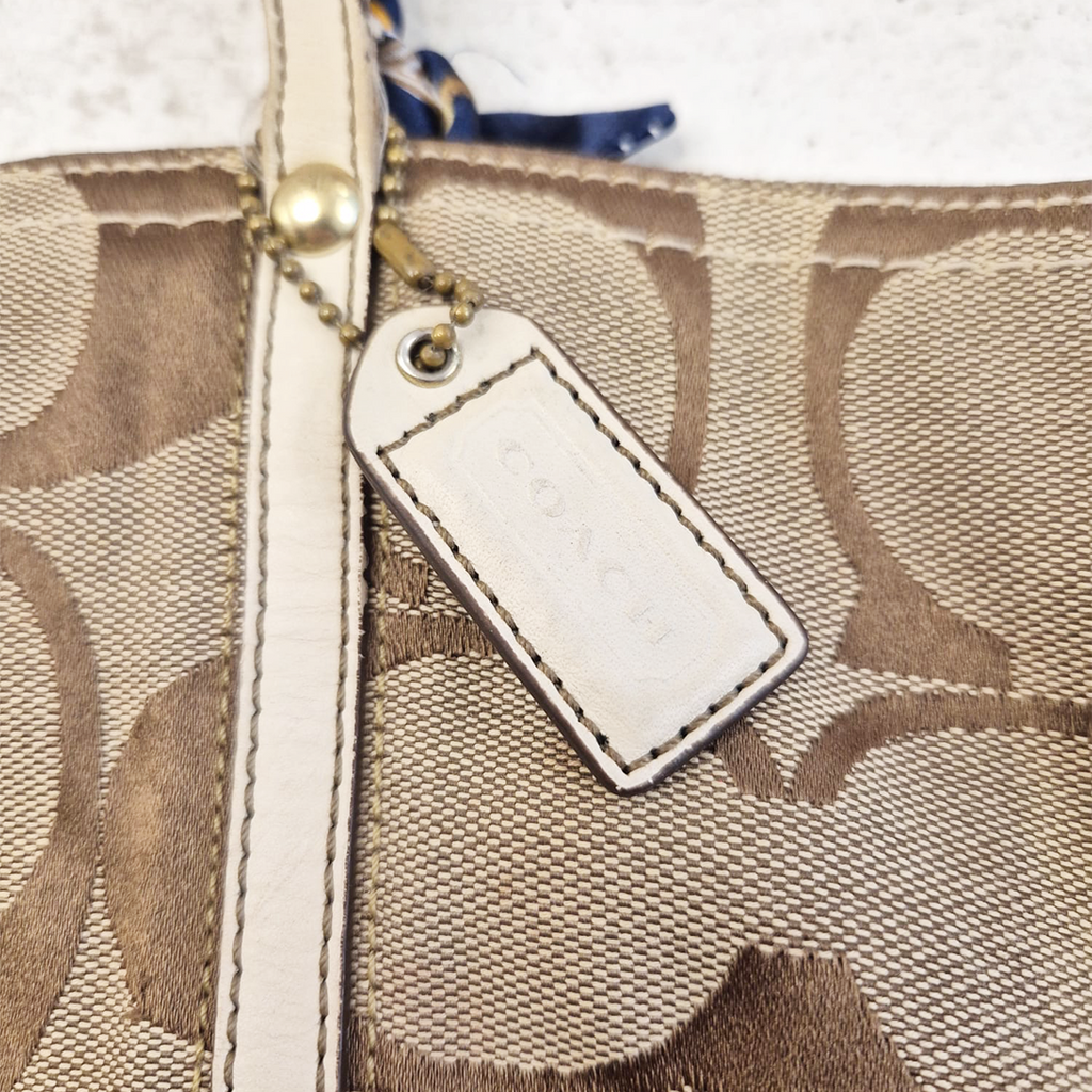 Coach Signature Jacquard Bag