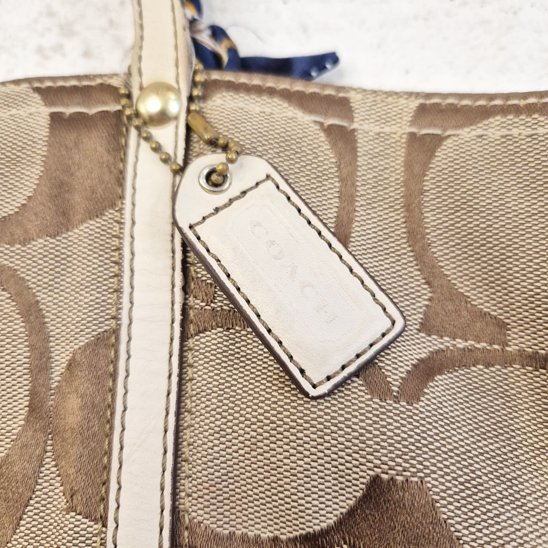 Coach Signature Jacquard Bag