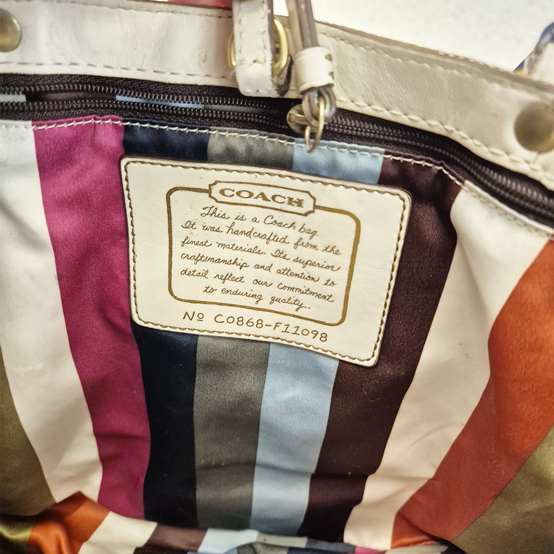 Coach Signature Jacquard Bag