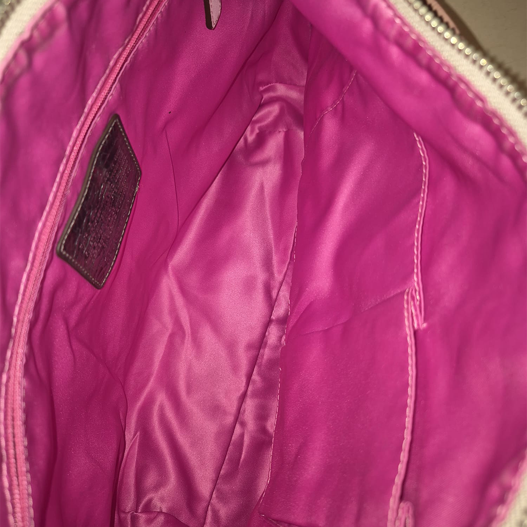 Sac Coach Pink Poppy