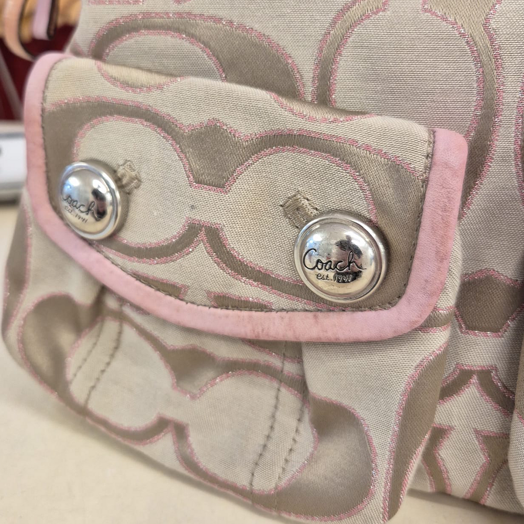 Sac Coach Pink Poppy