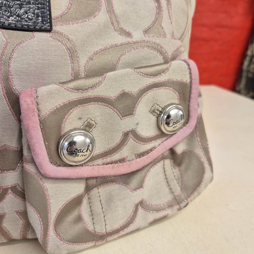 Sac Coach Pink Poppy
