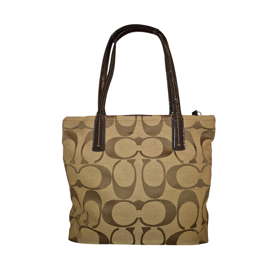 Coach Signature Multi Stripe Tote Bag