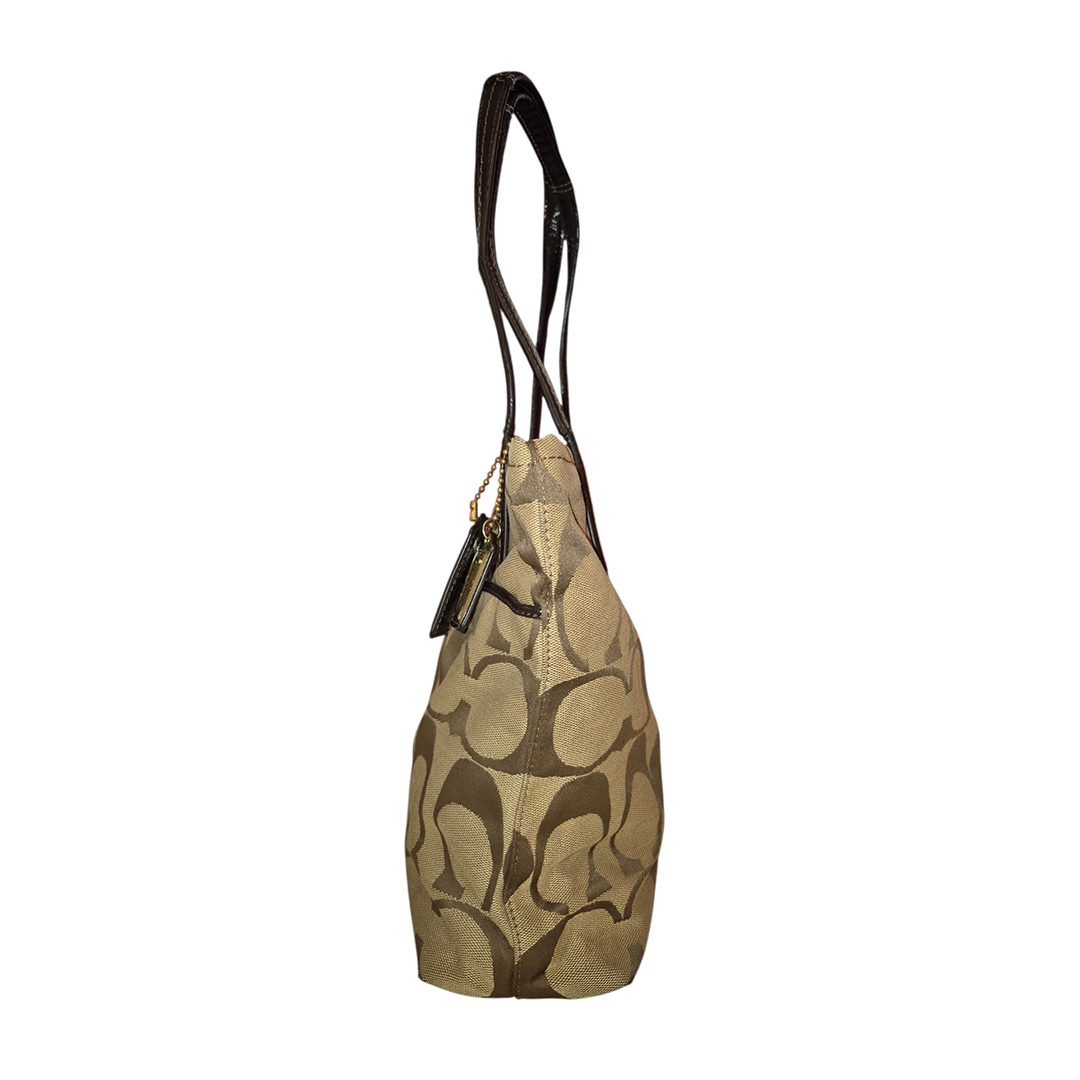 Coach Signature Multi Stripe Tote Bag
