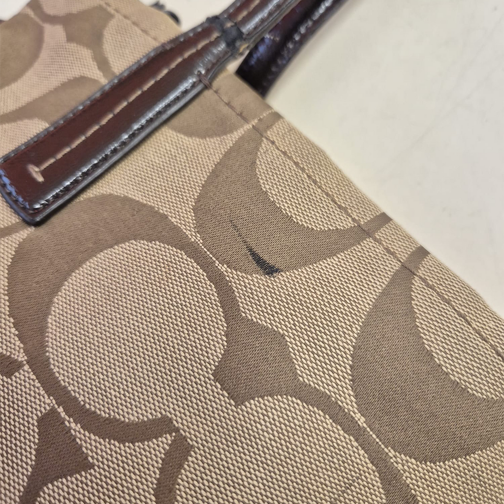 Coach Signature Multi Stripe Tote Bag