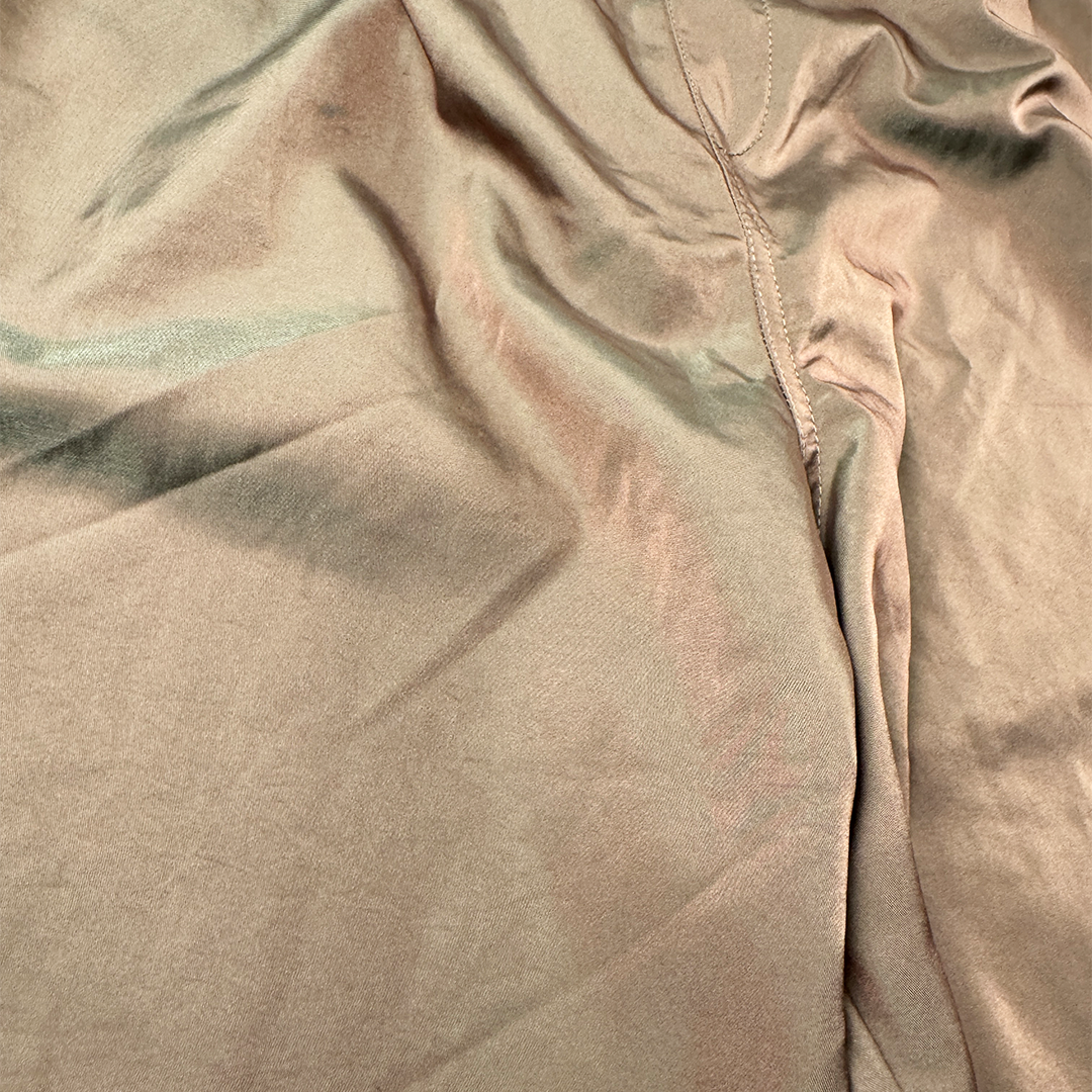 COLN Iridescent Brown Track Pants (FREE SIZE)