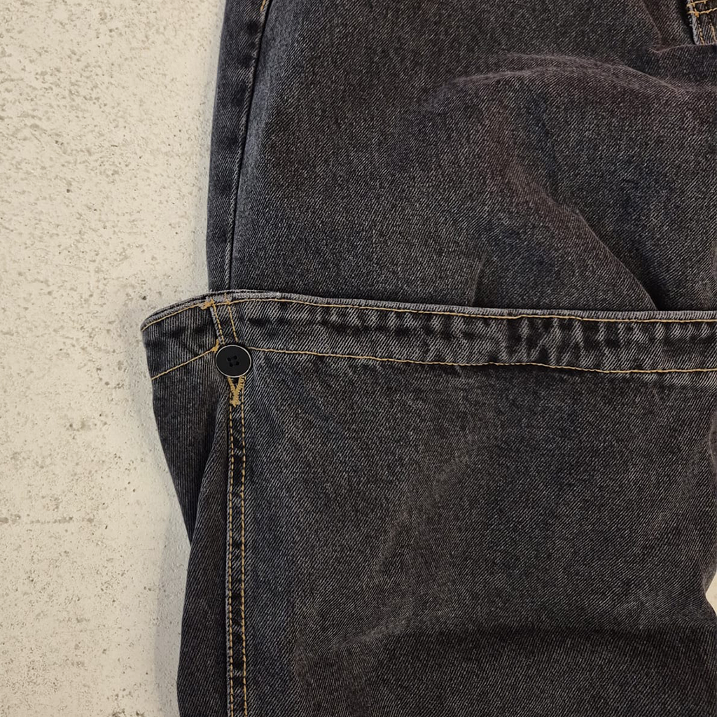 COLN Docking Wide Black Pants (L)