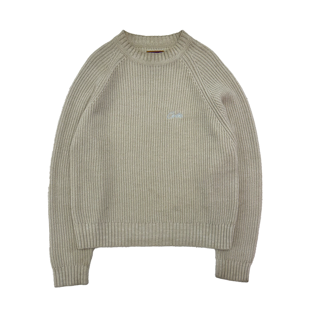 Corteiz VVS Yarn Allstarz Cream Sweater (M)
