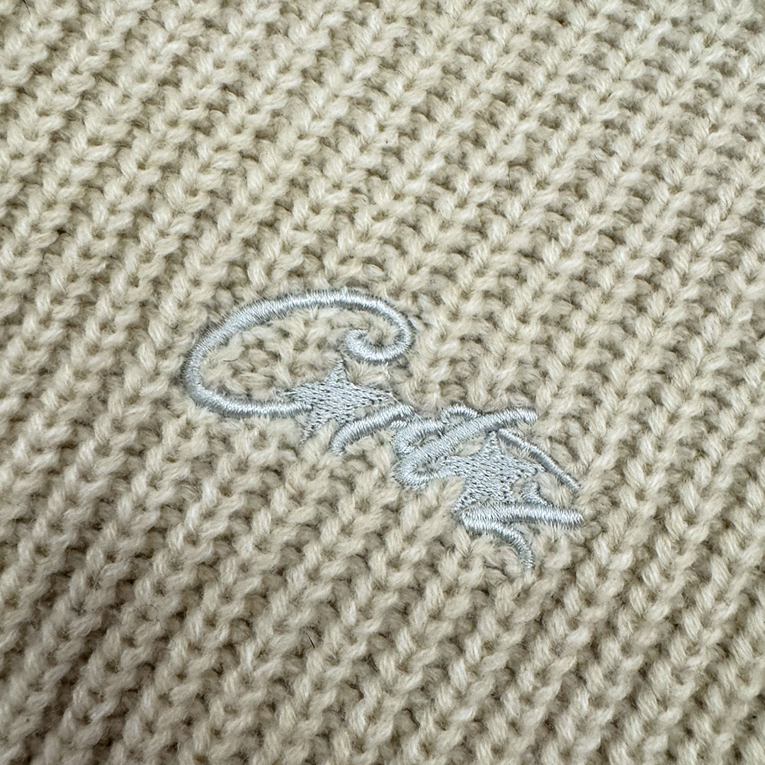 Corteiz VVS Yarn Allstarz Cream Sweater (M)