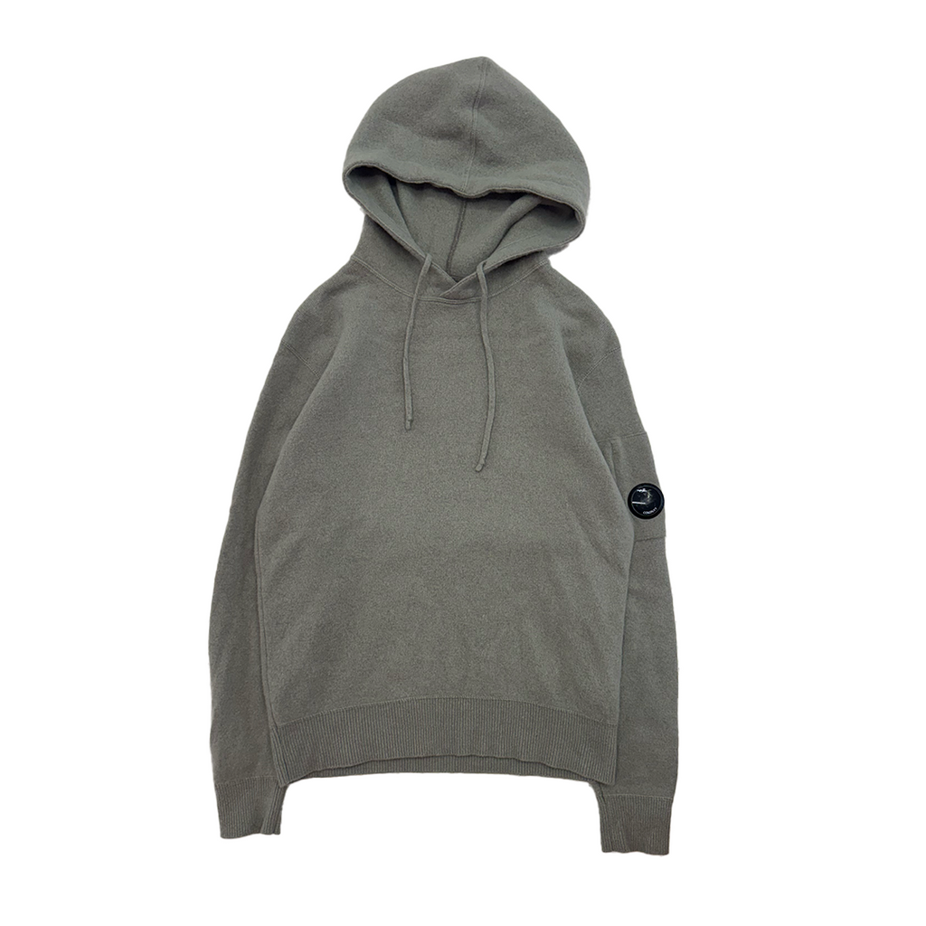 CP Company Grey Wool Hoodie (46/S)
