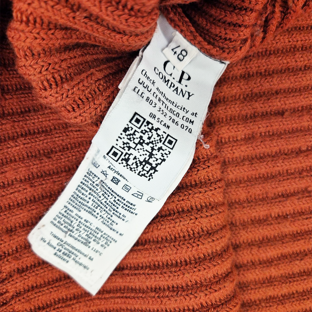 CP Company Orange Knitted Sweater (48 - M)