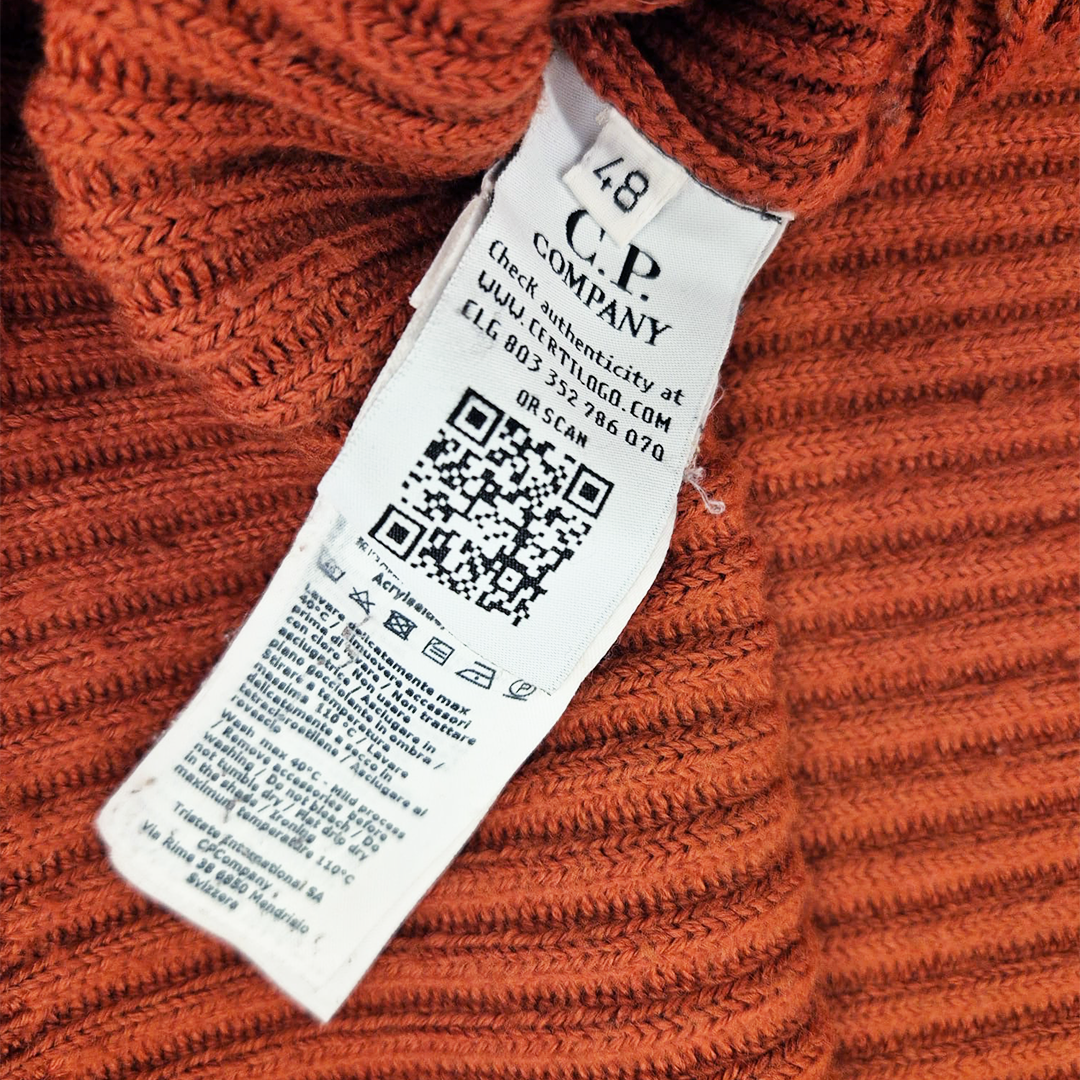 CP Company Orange Knitted Sweater (48 - M)