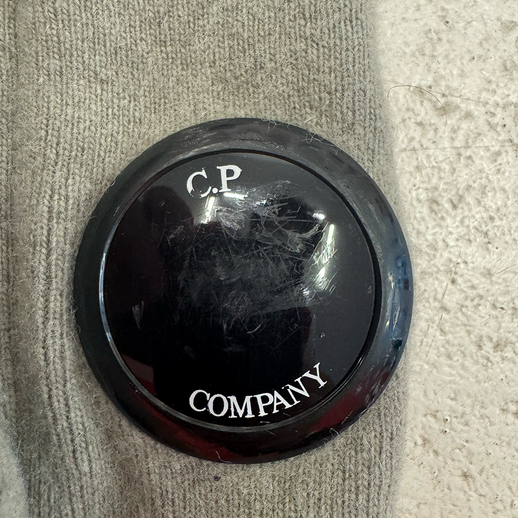 CP Company Grey Wool Hoodie (46/S)