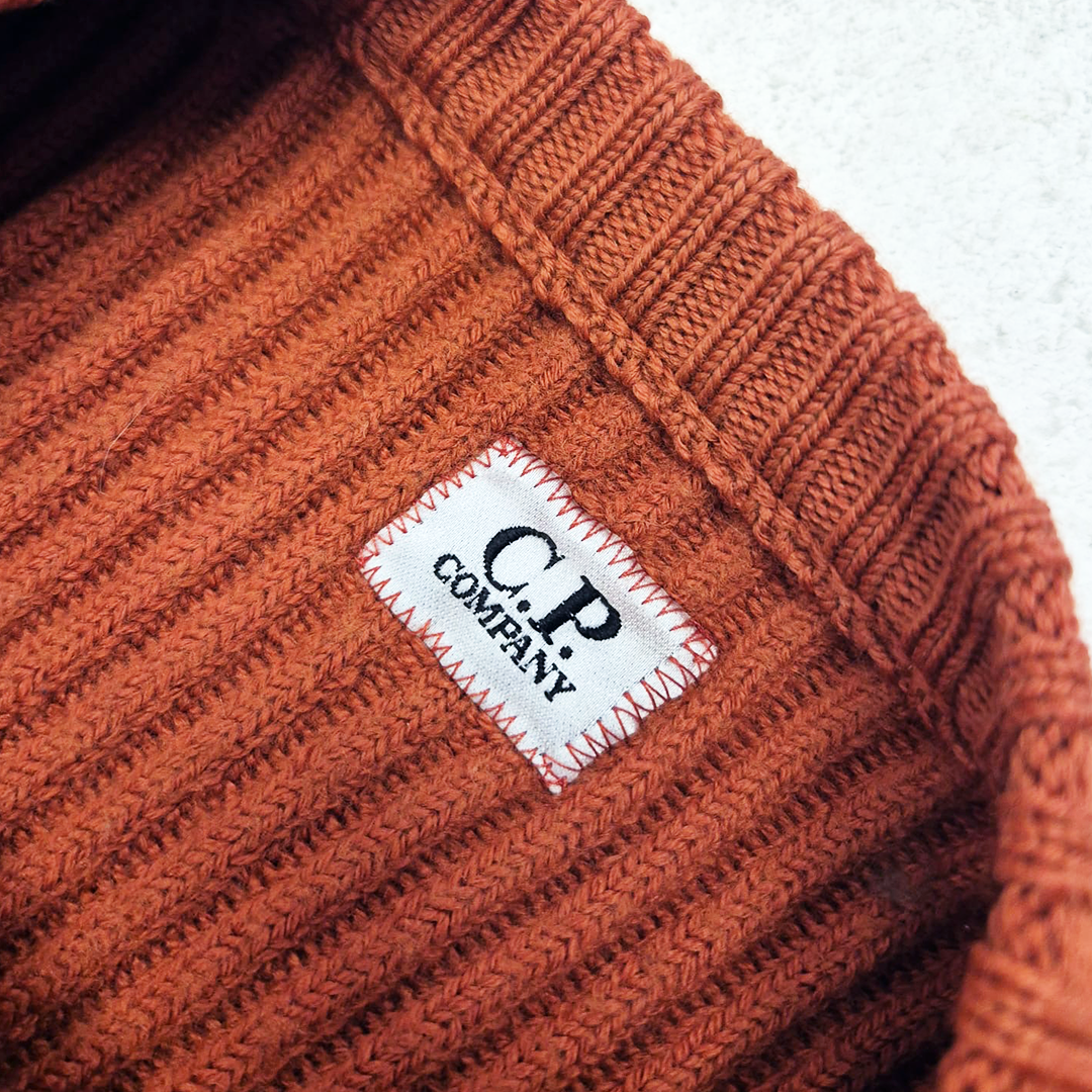 CP Company Orange Knitted Sweater (48 - M)