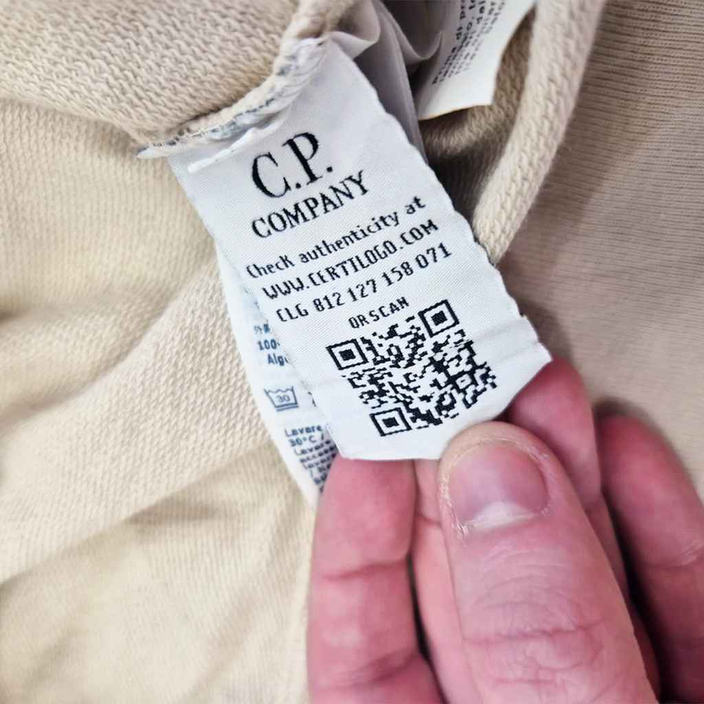 CP Company Cream Light Sweater (XL)
