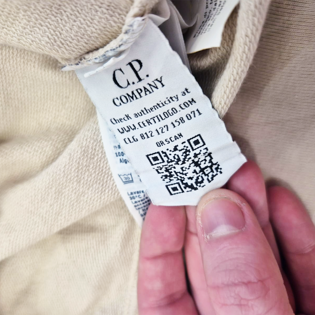 CP Company Cream Light Sweater (XL)