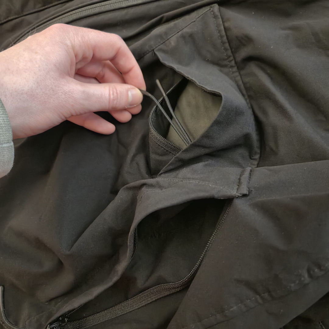 C.P. Company Shell-R Black Bomber Jacket (L)