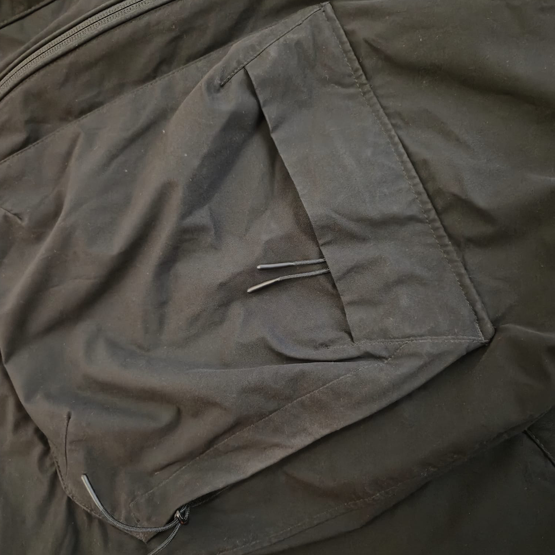 C.P. Company Shell-R Black Bomber Jacket (L)