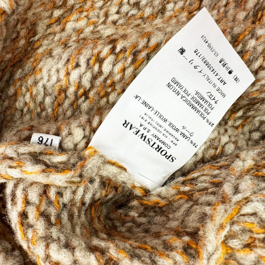 CP Company Vintage Knit Zip Sweater (176)