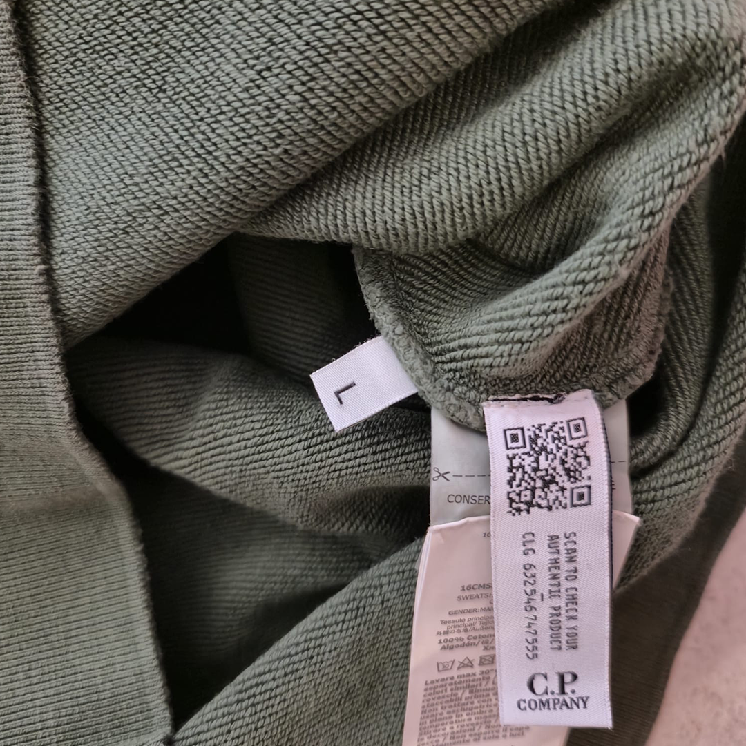 C.P. Company Green Sweater (L)