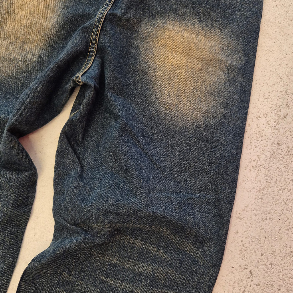 Croworld Dark Blue Wide Leg Pants (M)
