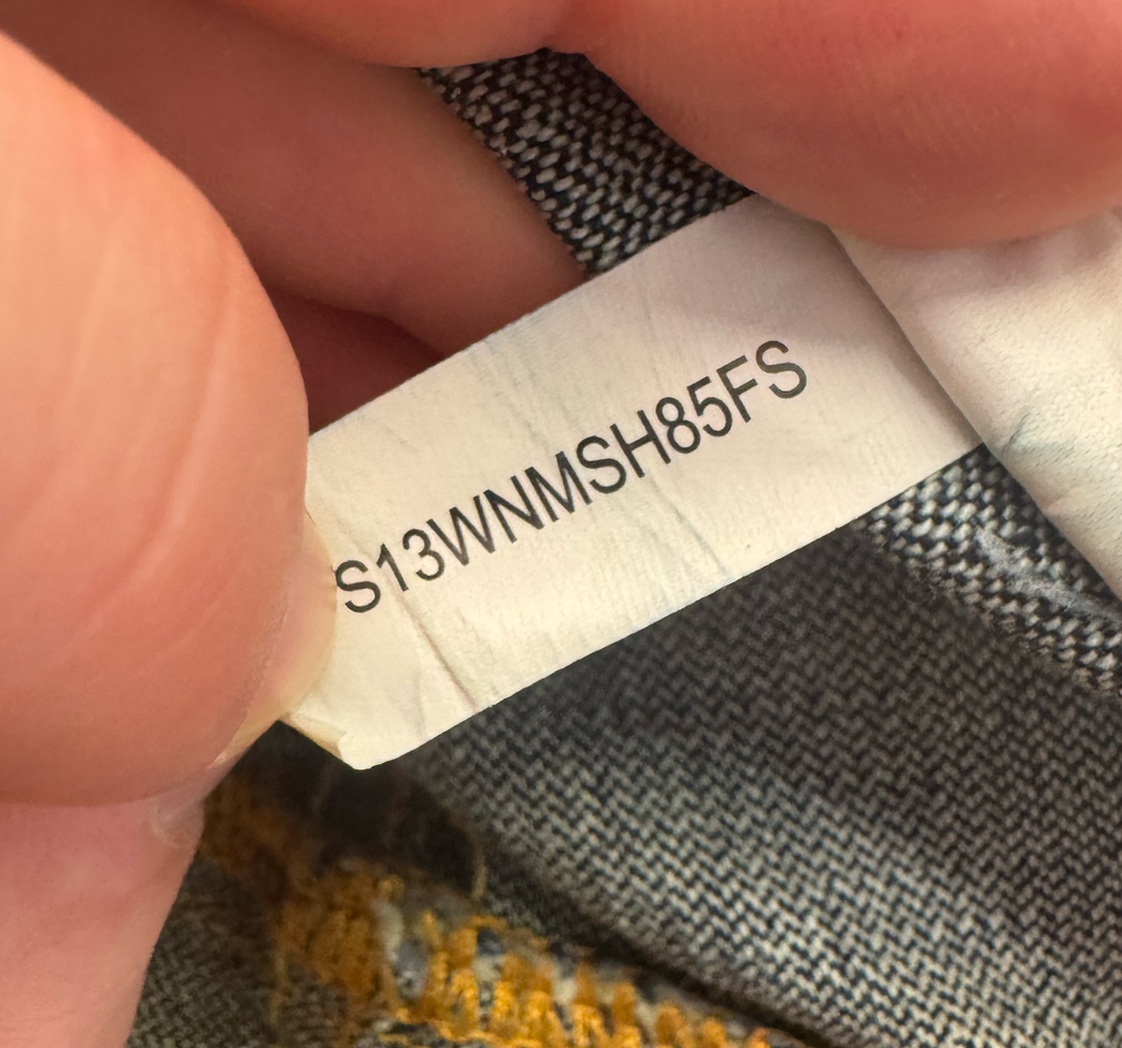 Evisu Daicock Logo Denim Short (36)