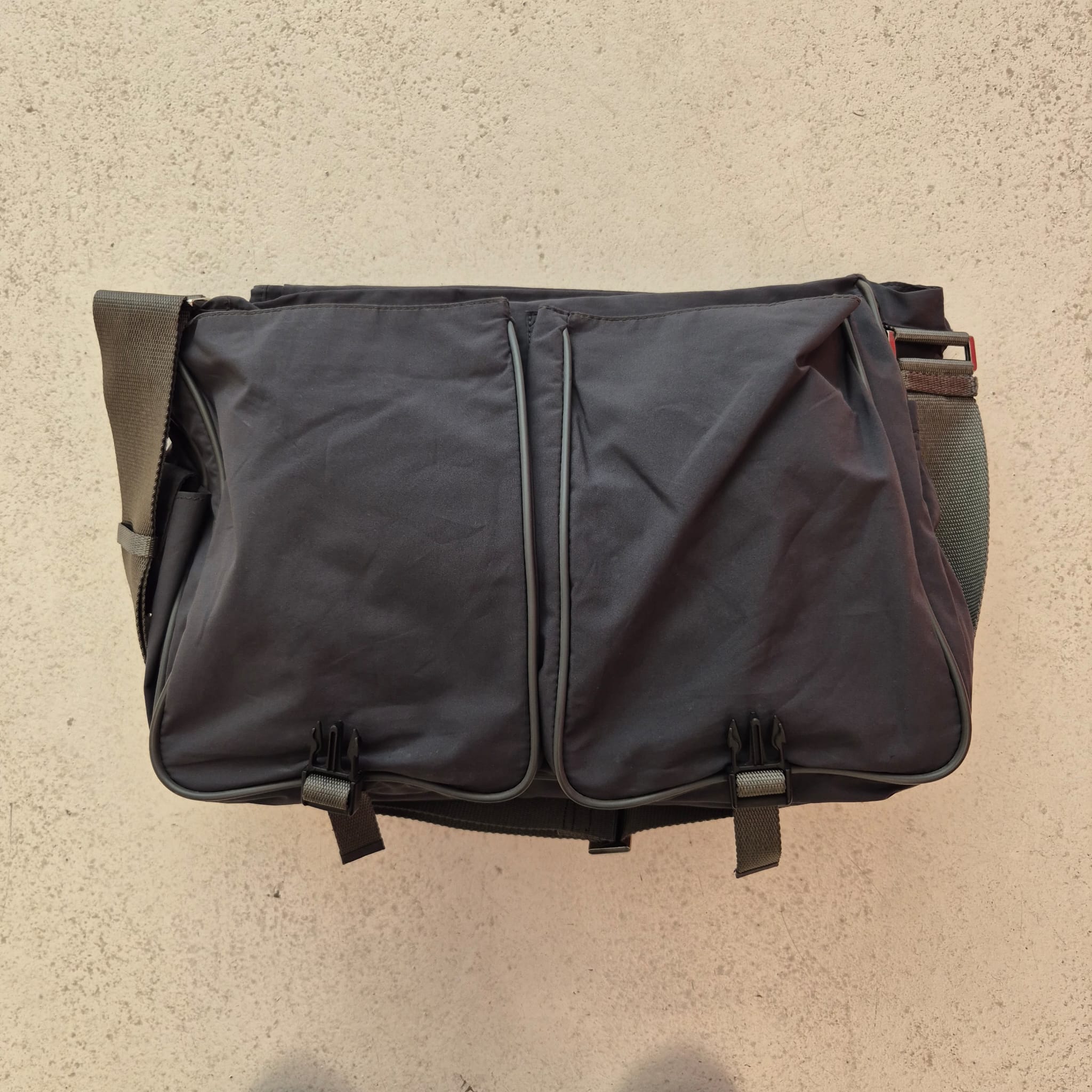 Prada Sport Black Messenger Bag