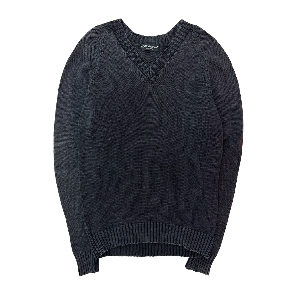 D&G Black Knit Sweater (L)