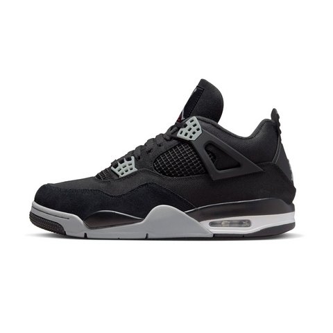 Jordan 4 Retro Black Canvas