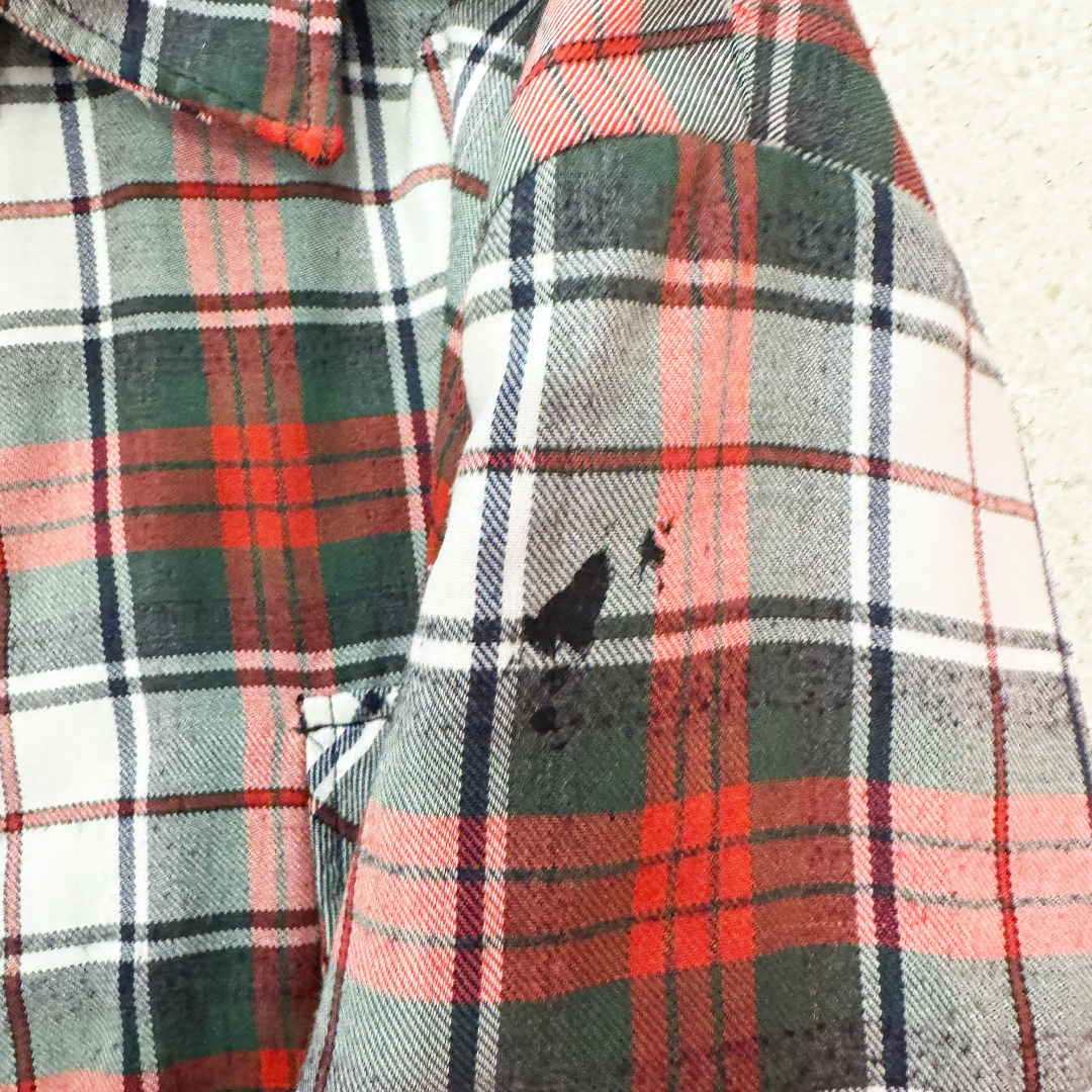 Dickies Check Plaid Quilted Jacket (XL)