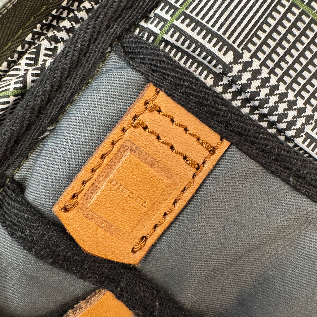 Diesel Vintage Nylon Sling Body Bag Khaki