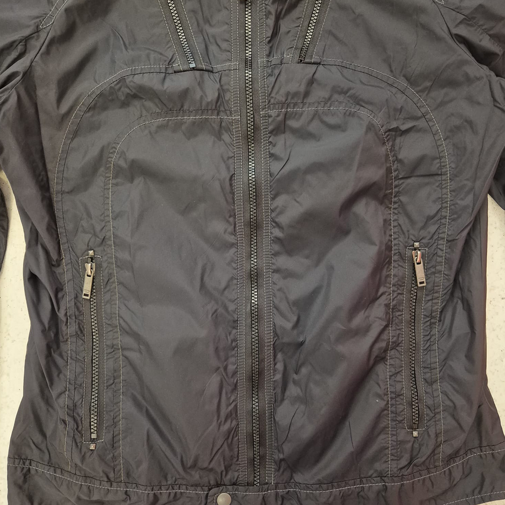 Diesel Black Nylon Jacket L
