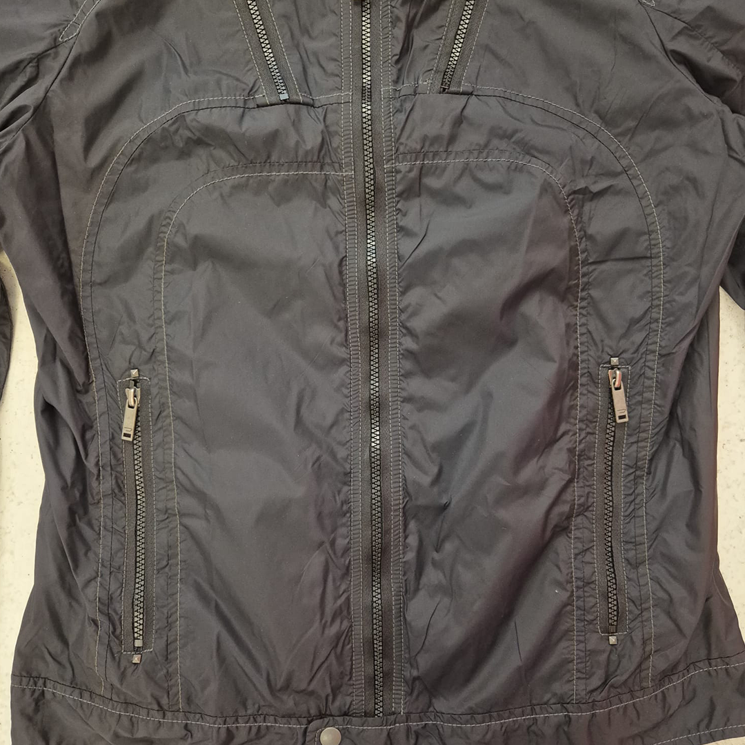 Diesel Black Nylon Jacket L