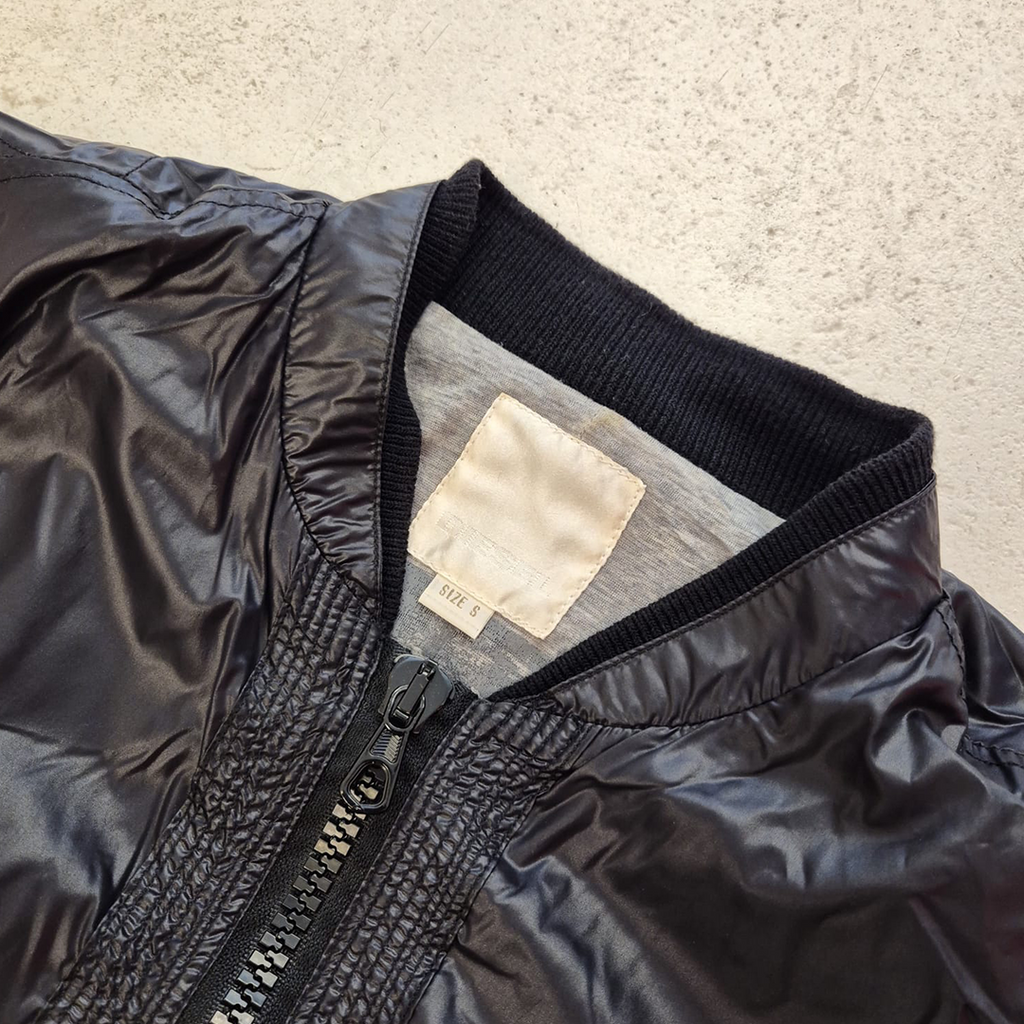 Diesel Black Nylon Blouson S