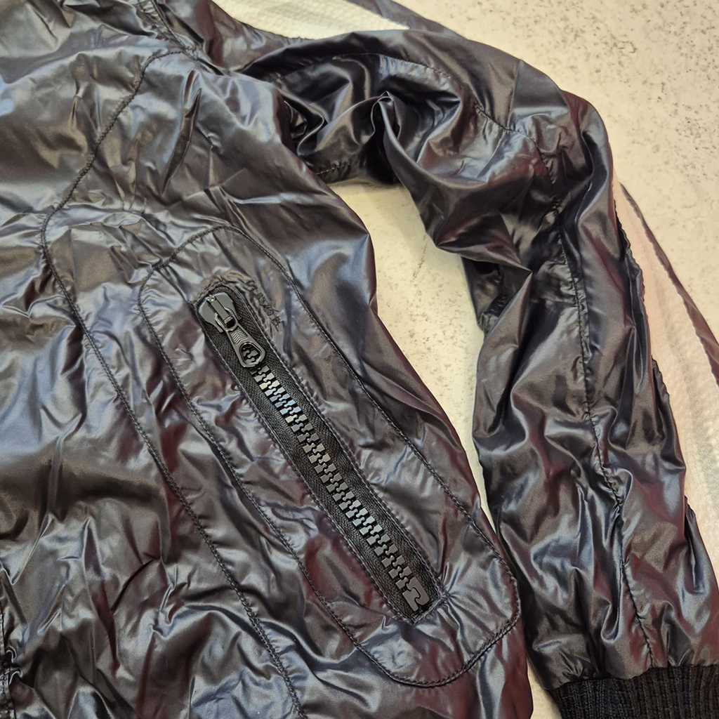 Diesel Black Nylon Blouson S