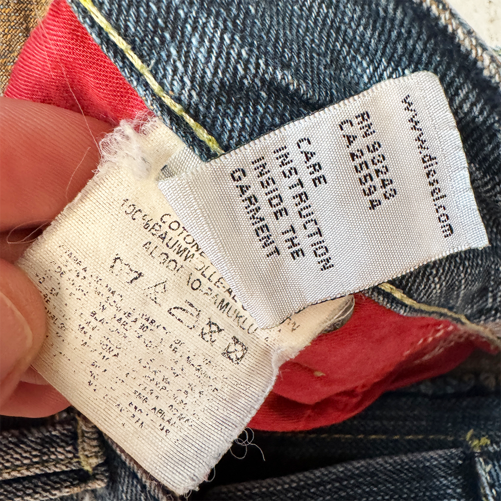 Diesel Orange Stitched Pants (30)