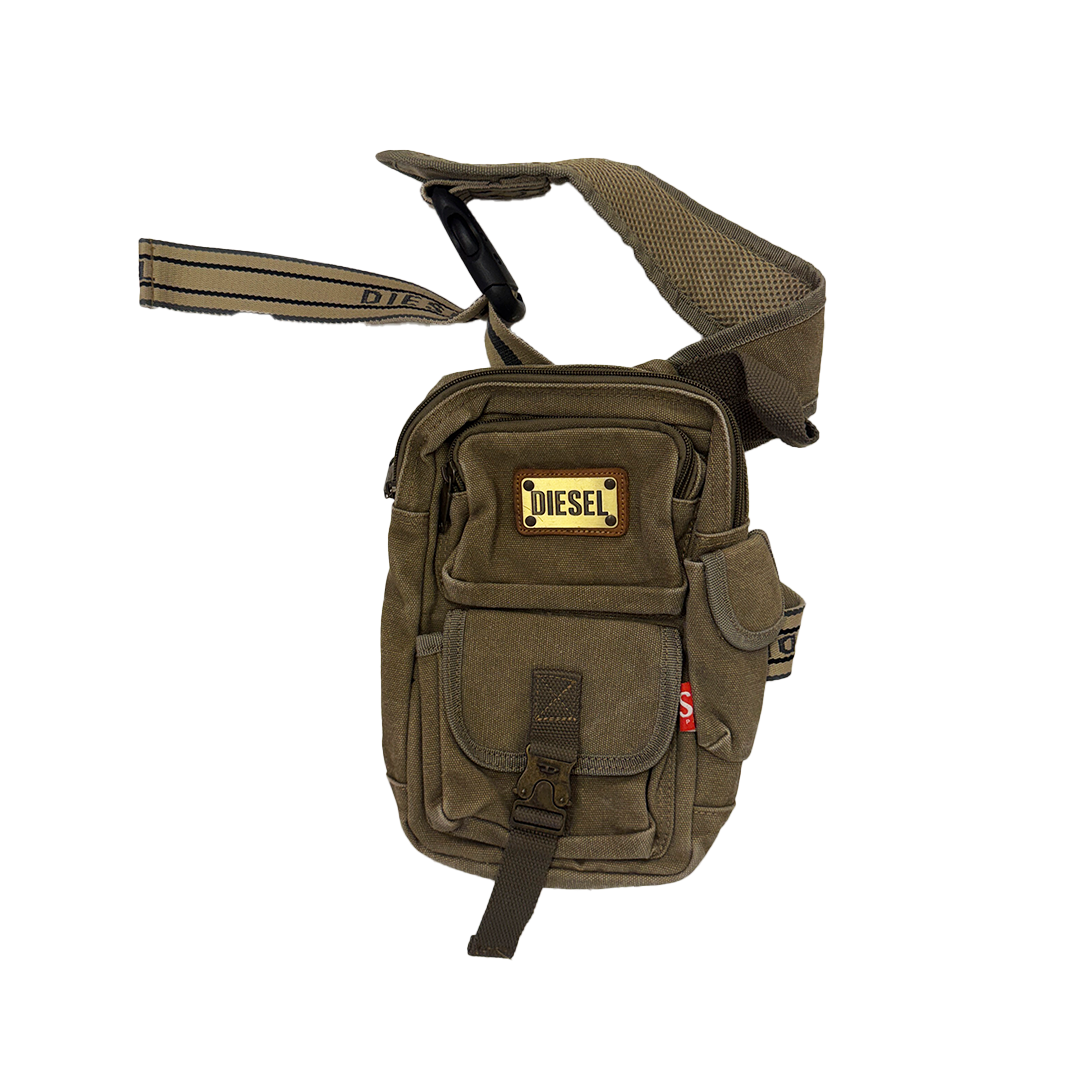 Diesel Green Shoulder Bag