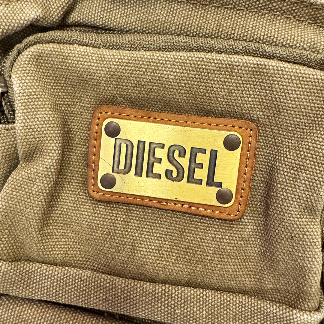 Diesel Green Shoulder Bag