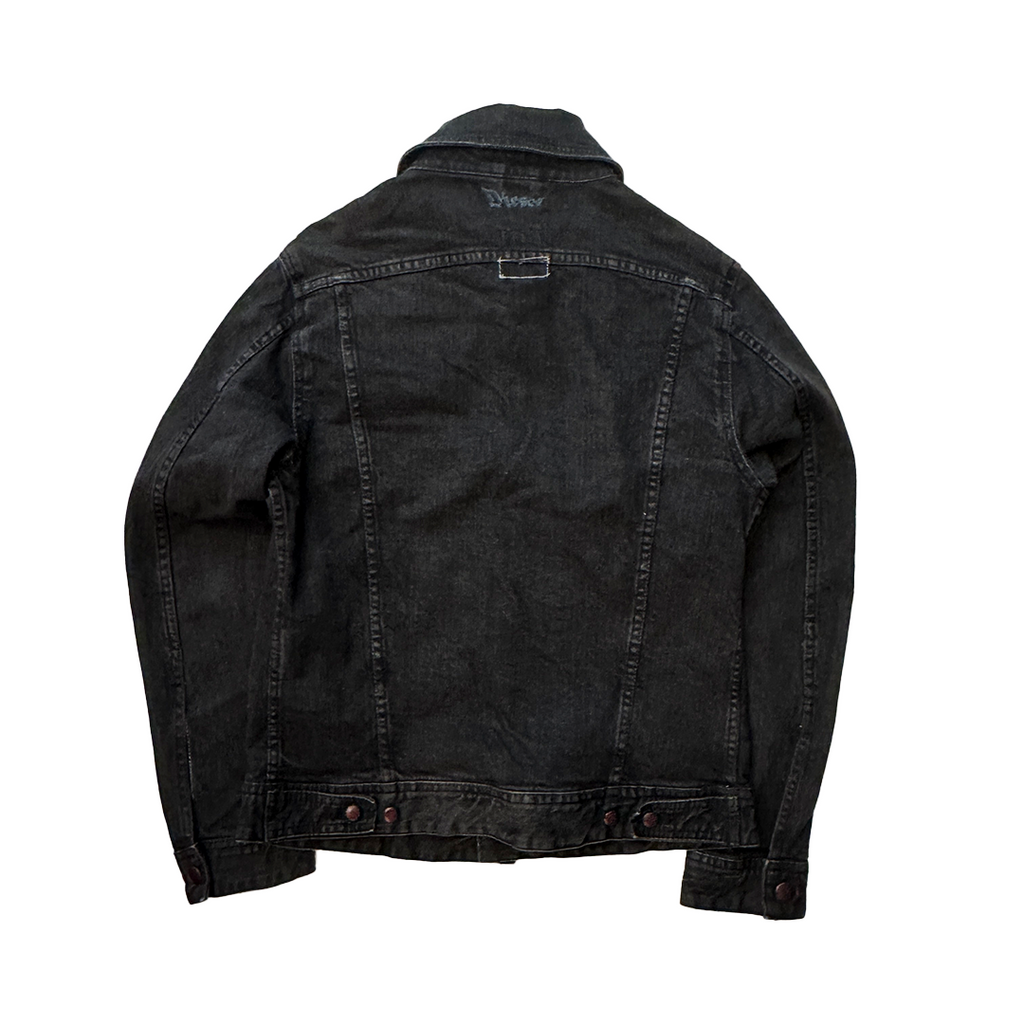 Diesel Stud Black Denim Jacket (M)