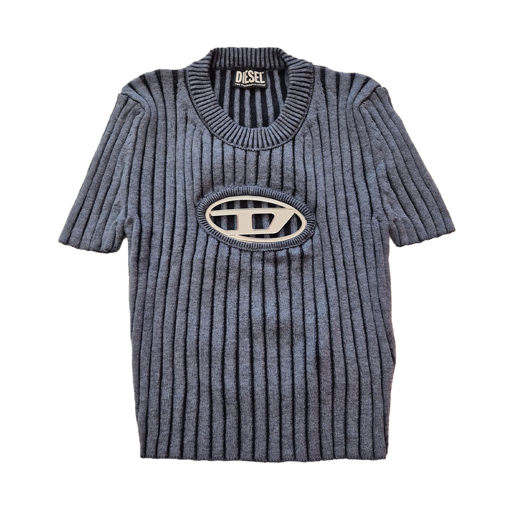 Diesel M-Anaheim Knitwear Eclipse Blue Top (S)