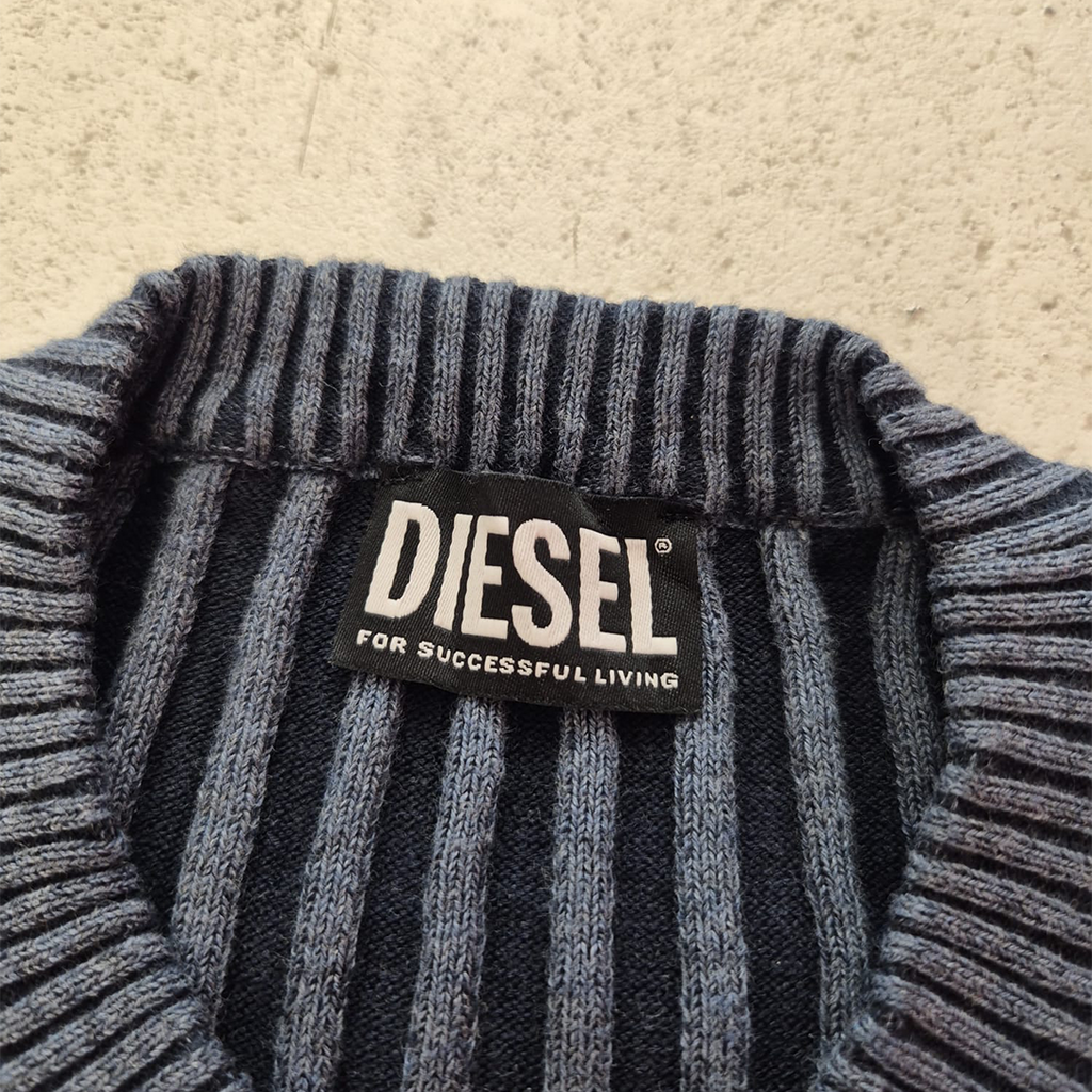 Diesel M-Anaheim Knitwear Eclipse Blue Top (S)