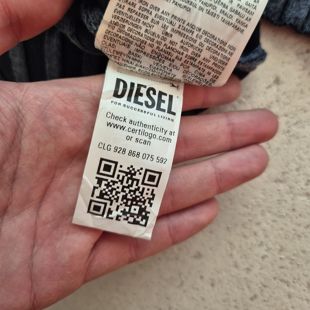 Diesel M-Anaheim Knitwear Eclipse Blue Top (S)