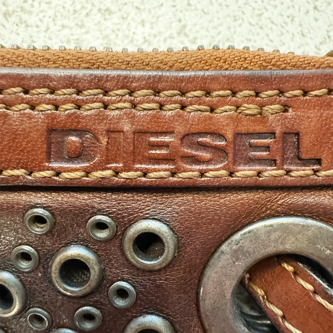 Diesel Metal Eyelet Brown Sandbag