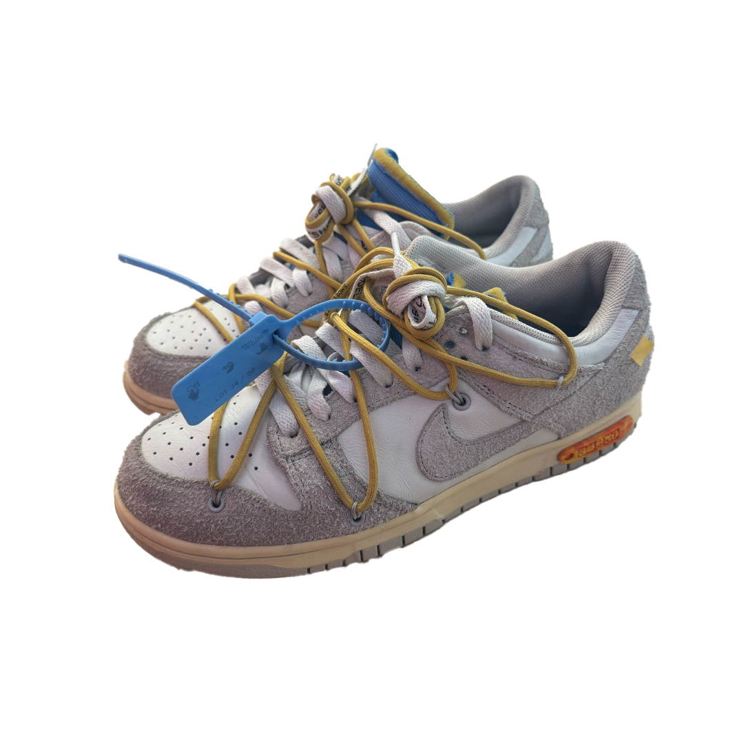 Dunk Low Off-White Lot 34 (US9.5 / EU43) - 7.5/10