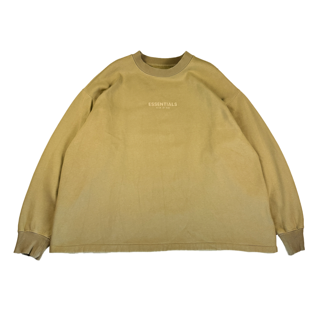 Essentials x FOG Moss Plain Crewneck (S)