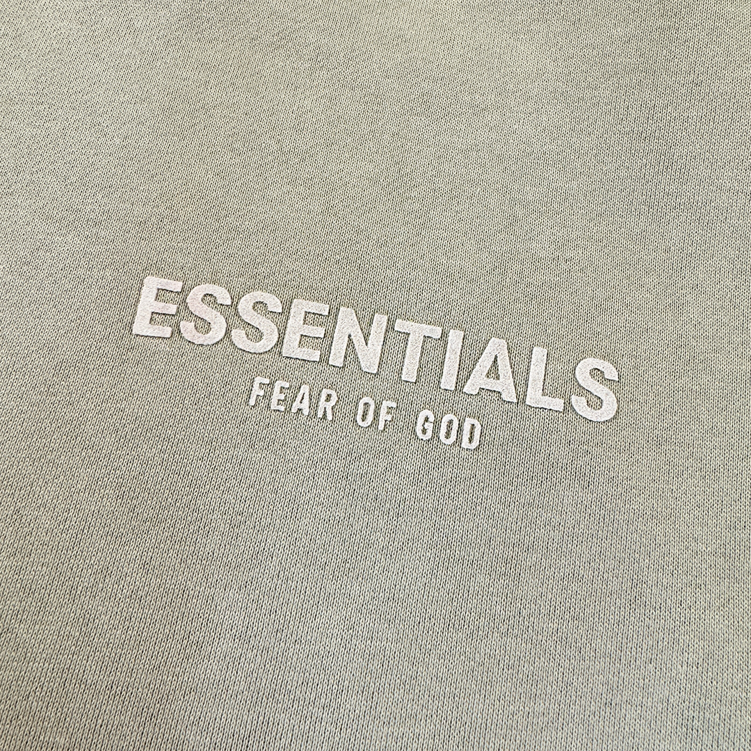 Essentials x FOG Moss Plain Crewneck (S)