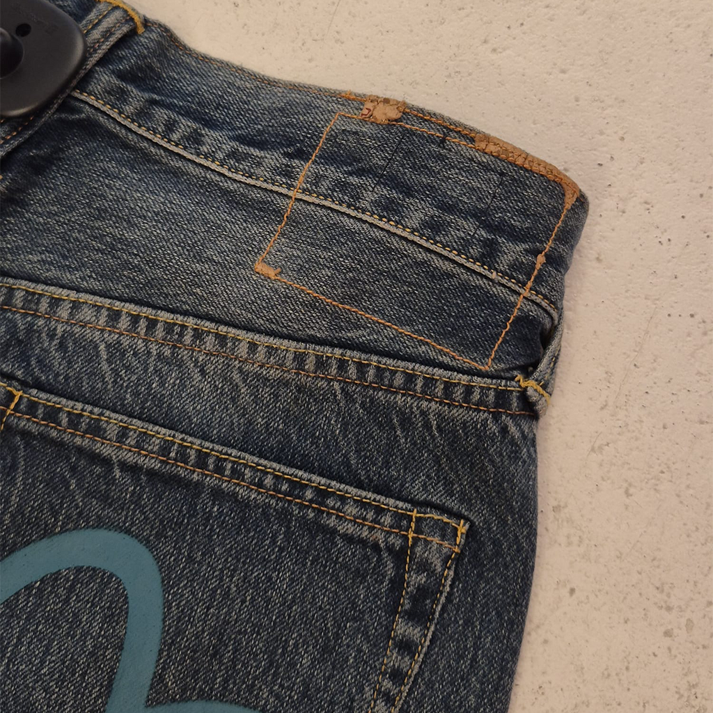 Evisu Blue Seagull Pants (30x34)